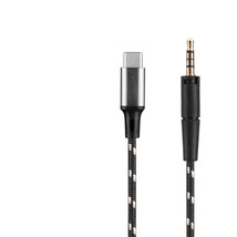 USBC TYPEC Audio Cable For Sennheiser Momentum Wireless Wired 2.0/3 head... - £14.07 GBP