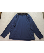 Spyder Active Shirt Mens Size Large Blue Long Casual Sleeve Crew Sleeve ... - $18.89