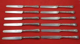 Josef Reiner Austrian .800 Silver Regular Knife Set 12pc HH w/Silverplat... - $484.11