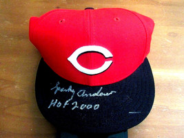 Sparky Anderson Hof 2000 Wsc Reds Mgr Signed Auto New Era Cap Hat Jsa Beauty - £235.35 GBP