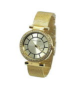 Kenneth Cole Women&#39;s Crystal Watch KCC0039003 GoldTone Stainless Steel M... - £22.60 GBP