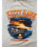 Harley Davidson Mens T-Shirt Size XL Draft Horses Beach Kitty Hawk NC Mo... - £14.59 GBP