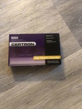 NEW Certron HD60 High Density Blank Audio Cassette Tapes 60 minutes - $2.97
