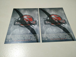 Jurassic Park 3 lll Postcards - £46.92 GBP