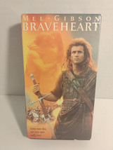 VHS Braveheart Paramount 1995 Mel Gibson 2 Tapes Tested - £3.93 GBP