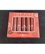 Italia Deluxe Top Five Mousse Matte Lipstick Set ~ Chola Browns - €4,20 EUR