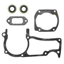 Hyway Husqvarna 362, 365, 371, 372 gasket set with oil seals - £8.04 GBP