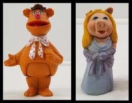 N) Vintage 1978 Fisher Price Muppet Show Players Finger Puppets Fozzie Piggy  - £7.73 GBP