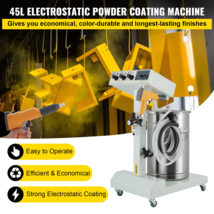 40W Electrostatic Powder Coating Machine, 50L Hopper 550g/min Includes Spray Gun - £317.84 GBP