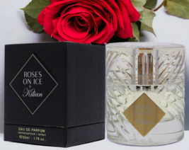 Roses on Ice by Kilian 1.7 oz. EDP REFILLABLE Spray for Women. New Unsealed Box - £84.79 GBP