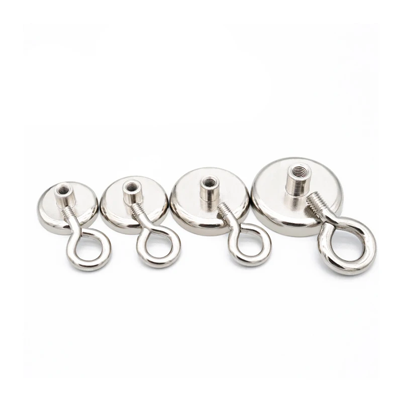 Play Super Strong Neodymium Fishing Magnets Magnetic Hooks Salvage Magnets Neody - £23.18 GBP