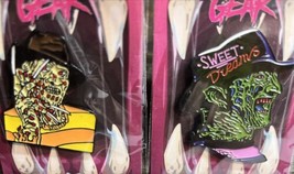 Freddy Krueger Enamel Pin Set Sweet Dreams Nightmare On Elm Street Horror - £15.11 GBP