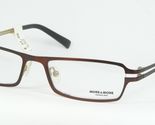 MORE &amp; MORE 50145 710 BROWN CINNAMON EYEGLASSES GLASSES FRAME 51-18-130 ... - $58.72