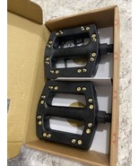 ODYSSEY BMX JC PC BLACK BICYCLE PEDALS 9/16&quot; JCPC CULT SUNDAY FIT OG PC - $51.11