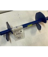 ABI 3496 10&quot; Solid Square Hub Twin Helix Power Driven Anchor 1-1/2&quot; Hub - $114.02