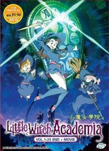 Little Witch Academia - Anime Tv Series Dvd (25 Eps + Movie) (Eng Dub) - $26.83