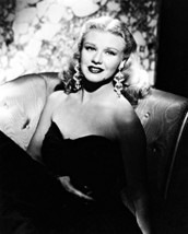 Ginger Rogers B&amp;W Striking Glamour Shot 16x20 Canvas Giclee - £54.98 GBP