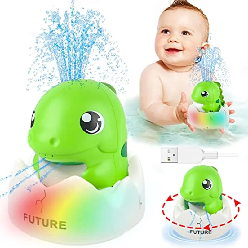 ZHENDUO Whale Automatic Spray Baby Shower Toy Bathtub Shower Toy Suitabl... - £13.30 GBP+