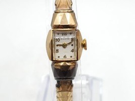 Vintage 10k Gold-filled Bulova Mechanical Watch Women For Parts Or Repai... - £15.84 GBP