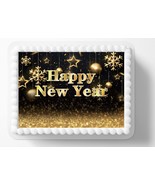 Happy New Years 2023 Edible Image Edible Cake Topper Frosting Sheet Icing Paper  - $15.47