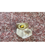 Ancient High Angel Spirit Ring Metaphysical Treasure Vatican City 1884 Vintage - $185.13