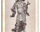 Bishamon-Ten Guardian of the North Statue at Louvre UNP DB Postcard W21 - £3.11 GBP