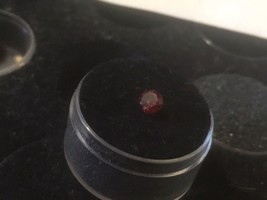 Faceted Red Garnet, 5mm Round, Natural Garnet, 1ct Deep Red Calibrated - £3.85 GBP