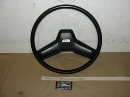 Oem 87 Chevy G30 Van Steering Wheel With Horn Pad (Black) **Tested** - £135.91 GBP