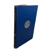 1957 Rotary Club Annual Proceedings Lucerne Hardcover Book International Scarce - $51.43