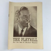 1943 Playbill Sam S. Shubert Theatre &#39;The Vagabond King&#39; Artells Dickson - £26.57 GBP