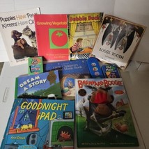 Children&#39;s books Lot of 8 &amp; 2 Card Games  Puppet &amp; Music Book Go Fish Old Maid - £6.05 GBP
