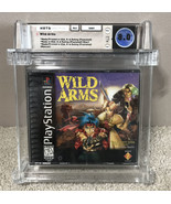 Wild Arms Playstation 1 PS1 WATA Graded CIB 8.0 (9.4 Manual, 9.2 Disc) - £273.75 GBP