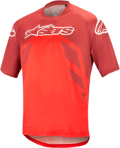 Alpinestars Mens MTB BMX Bicycle Racer V2 Jersey Black/Red/White Small - £31.93 GBP