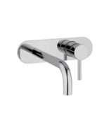 Cabano Bathroom Basin Sink Faucet Swivel Chrome Wall Mounted Single Handle - $80.54 CAD