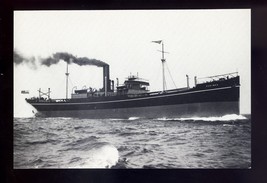 CD0452 - W &amp; C T Jones Cargo Ship - Pontwen - biult 1914 - 6x4 postcard - £2.01 GBP