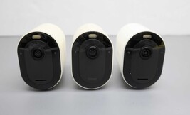 Arlo Pro 4 VMC4350P Spotlight Camera 3-Pack - White image 3