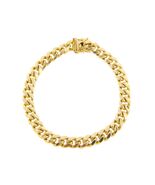 Unisex Bracelet 14kt Yellow Gold 485906 - $25,008.43 MXN