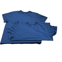 New without Tags ~ 2 Pack Nike Dri-Fit Navy Blue Size XXXXL Short Sleeve... - $369.41 MXN
