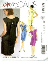 McCalls Sewing Pattern 5751 Cocktail Dress Size 6-14 Laura Ashley - $6.29