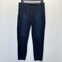 Spanx Jeans Womens XL Petite Jeanish Legging Ankle Blue Pull On Jegging EUC - $39.99