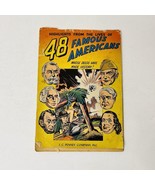 Vintage 48 Famous Americans Comic Book 1947 JC Penney Promo Joe Simon Ja... - £25.99 GBP