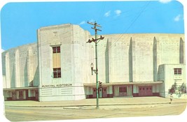 Postcard, Municipal Auditorium, Charleston, West Virginia - £7.80 GBP
