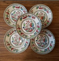Johnson Brothers Indian Tree Made in England Berry Bowls 5&quot; Set Of 5 - £15.97 GBP