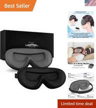 Adjustable 3D Sleep Masks - 100% Light Blocking Eye Masks for Travel and... - $45.00