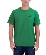 John Deere Mens T-Shirt Green Crewneck Short Sleeves Tagless Cotton Regu... - $45.26 CAD