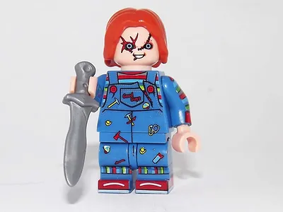 Ktoys Building Chucky Child&#39;s Play Horror Movie Halloween Exclusive Mini... - $7.20