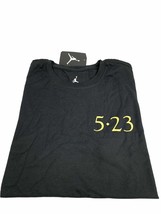 Air Jordan Trophy Room 5.23Black/Gold Short Sleeve Men’s T-Shirt 898509-... - £47.71 GBP