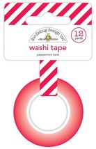 Doodlebug Washi Tape 15mmX12yd-Peppermint Twist - £14.40 GBP