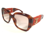 CHANEL Sunglasses 5512-A c.1751/13 Polished Tortoise Orange Tweed Gold L... - $532.73
