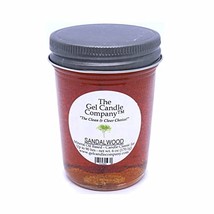 SANDALWOOD Up to 90 Hours Mineral Oil Based Classic Jar Earthy Woody Gen... - £9.12 GBP